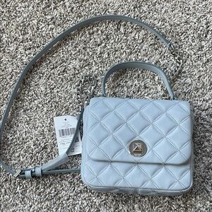 Kate Spade Quilted Sky Blue Crossbody Bag